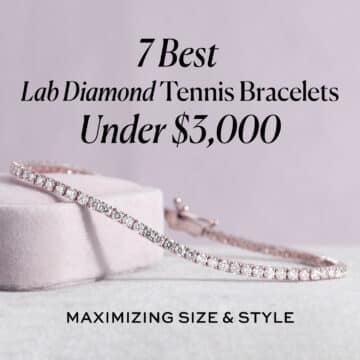 7 Best Lab Diamond Tennis Bracelets Under $3,000: Maximizing Size & Style in 2026