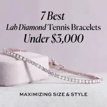 7 Best Lab Diamond Tennis Bracelets Under $3,000: Maximizing Size & Style in 2026