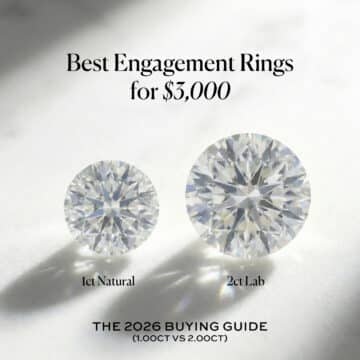 Best Engagement Rings for $3,000: The 2026 Buying Guide (1.00ct vs 2.00ct)