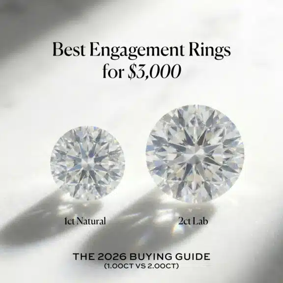 Best Engagement Rings for $3,000: The 2026 Buying Guide (1.00ct vs 2.00ct)