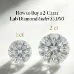 How to Buy a 2-Carat Lab Diamond Under $3,000 (Best Specs & 2026 Prices)
