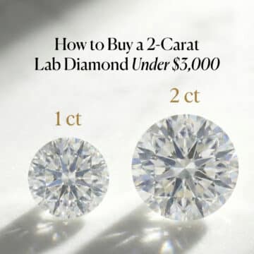 How to Buy a 2-Carat Lab Diamond Under $3,000 (Best Specs & 2026 Prices)