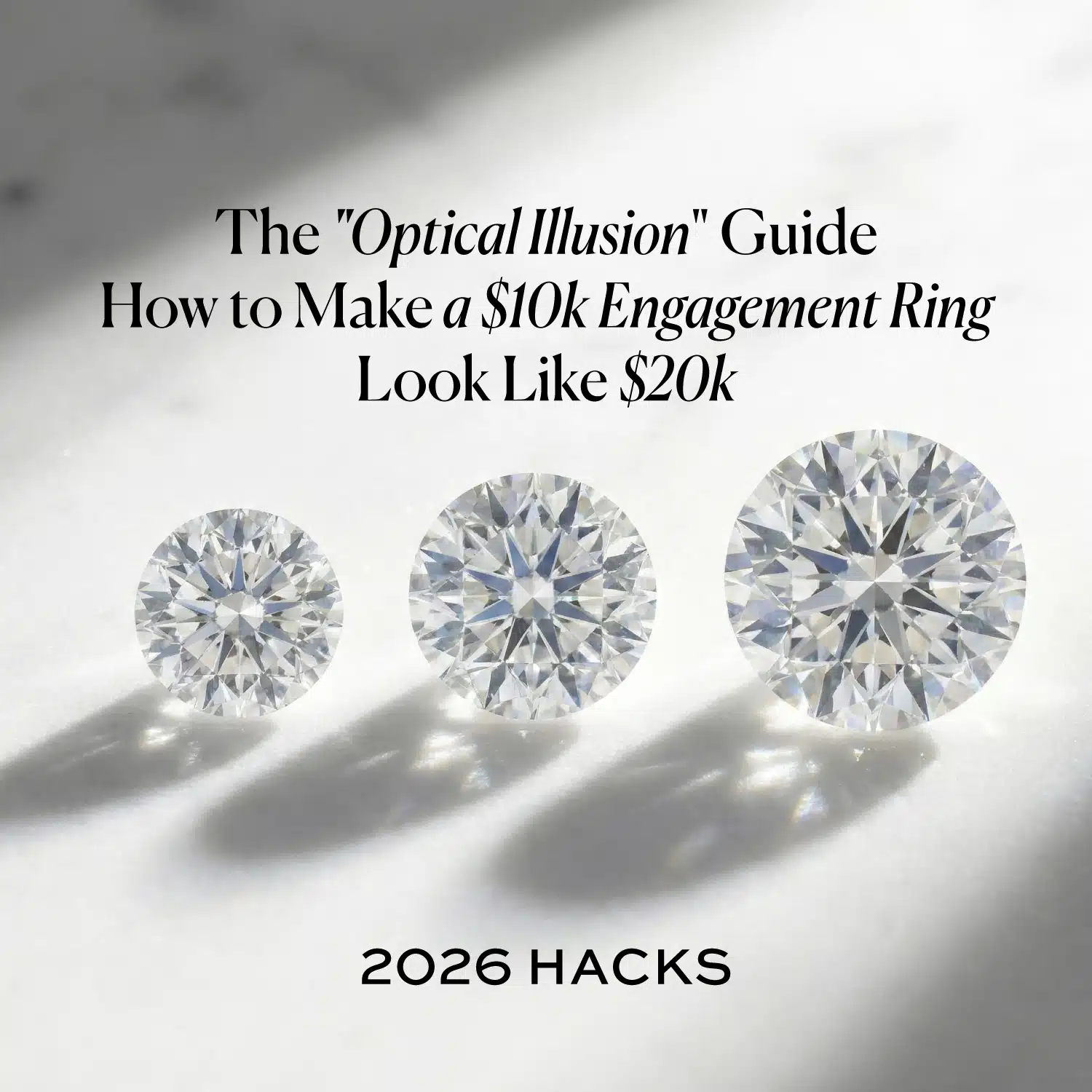How to Make a $10k Engagement Ring Look Like $20k: 2026 Hacks