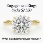 engagement ring under $2350 feature image