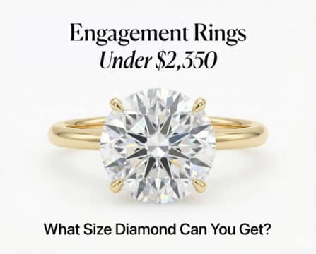 engagement ring under $2350 feature image