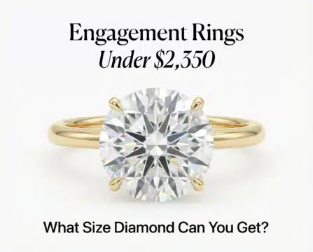 engagement ring under $2350 feature image