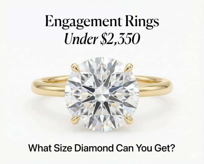 engagement ring under $2350 feature image