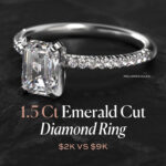 1.5 Carat Emerald Cut Diamond Ring: $2k vs $9k (2026 Price Guide)