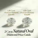 2 Carat Natural Oval Diamond Price: The $17k "Bow-Tie" Guide