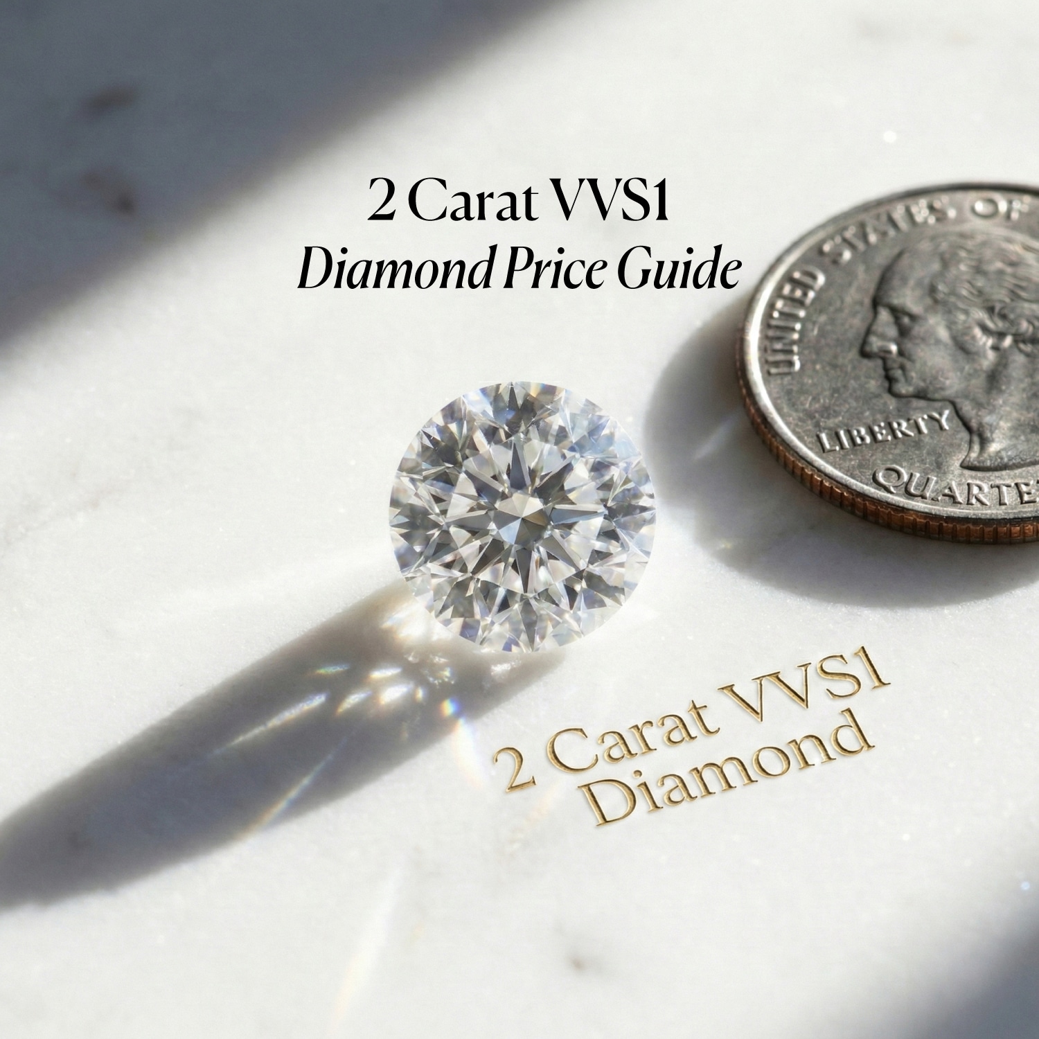 2 Carat VVS1 Diamond Price Guide: The 2026 Natural vs. Lab-Grown Arbitrage Report