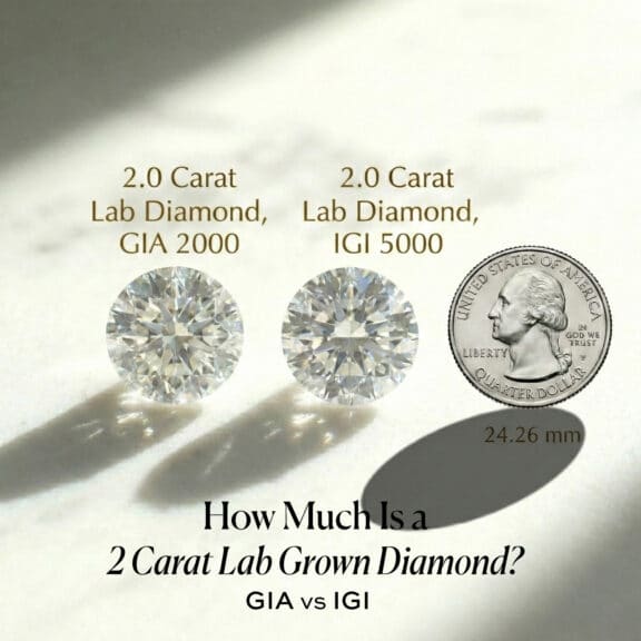 How Much Is a 2 Carat Lab Grown Diamond? The 2026 Insider Buying Guide