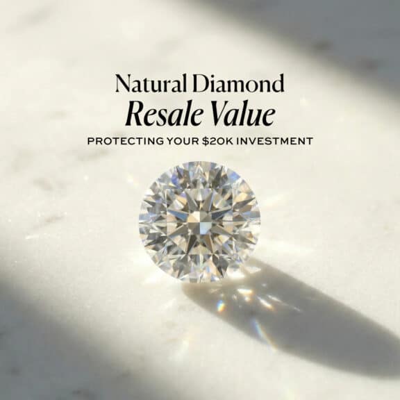 Natural Diamond Resale Value: Protecting Your $20k Investment (2026 Guide)