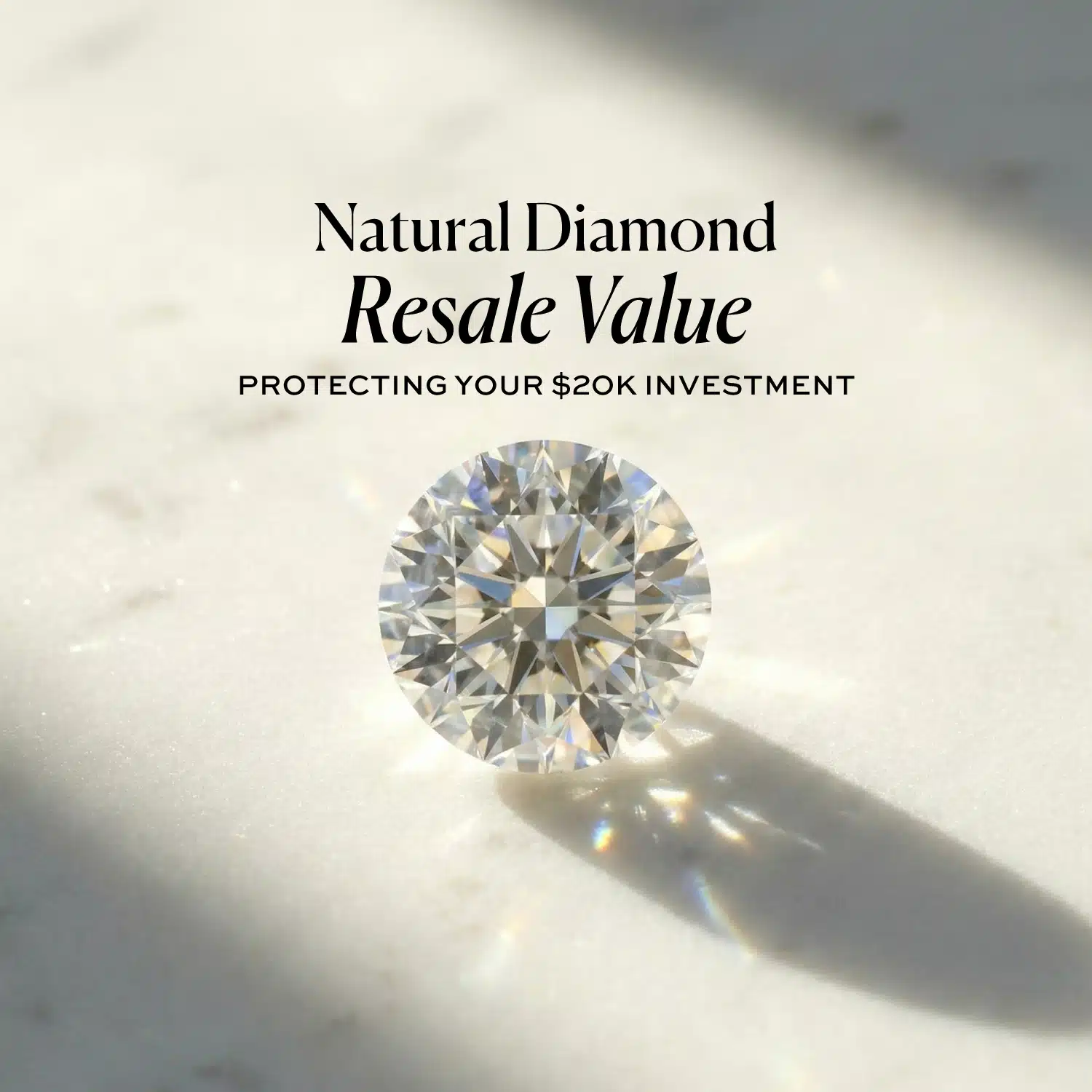 Natural Diamond Resale Value: Protecting Your $20k Investment (2026 Guide)