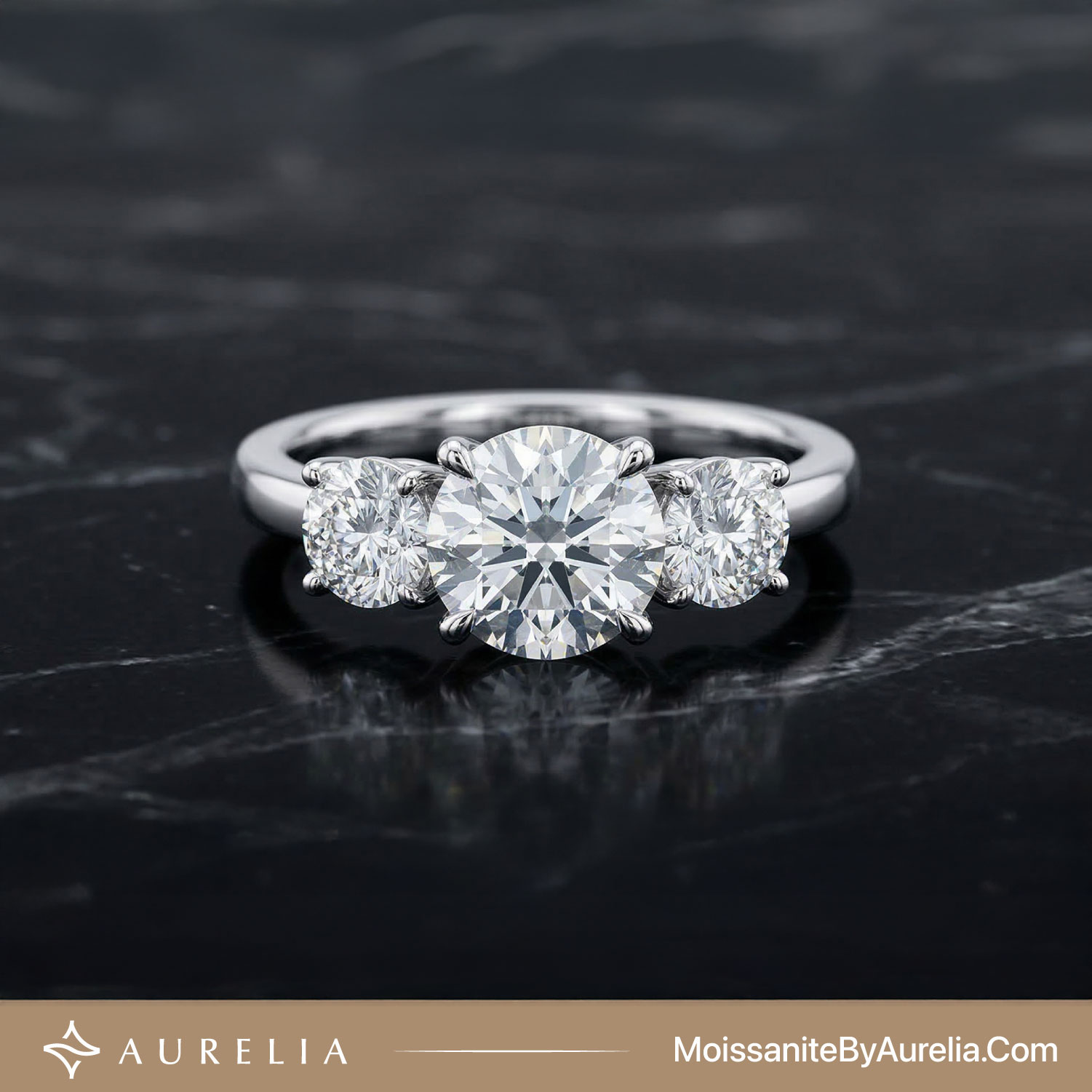 3 Stone Diamond Ring Price: Save 50% vs Solitaire