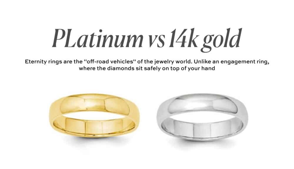 Platinum vs. 14k Gold: The Durability Mandate